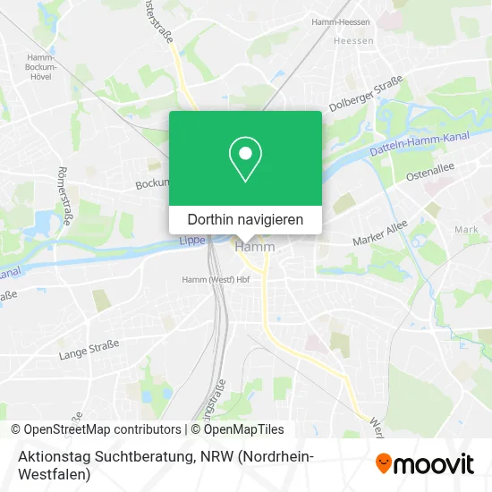 Aktionstag Suchtberatung Karte