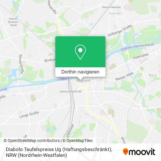Diabolo Teufelspreise Ug (Haftungsbeschränkt) Karte
