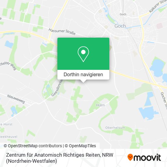 Zentrum für Anatomisch Richtiges Reiten Karte
