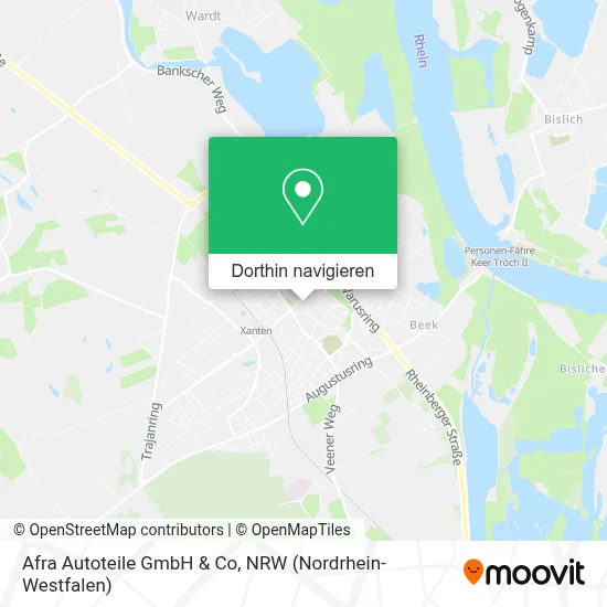 Afra Autoteile GmbH & Co Karte