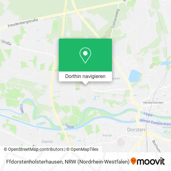 Ffdorstenholsterhausen Karte