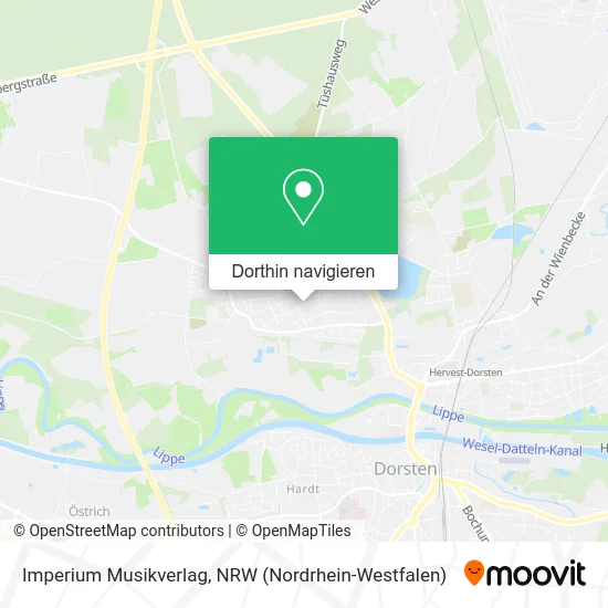 Imperium Musikverlag Karte