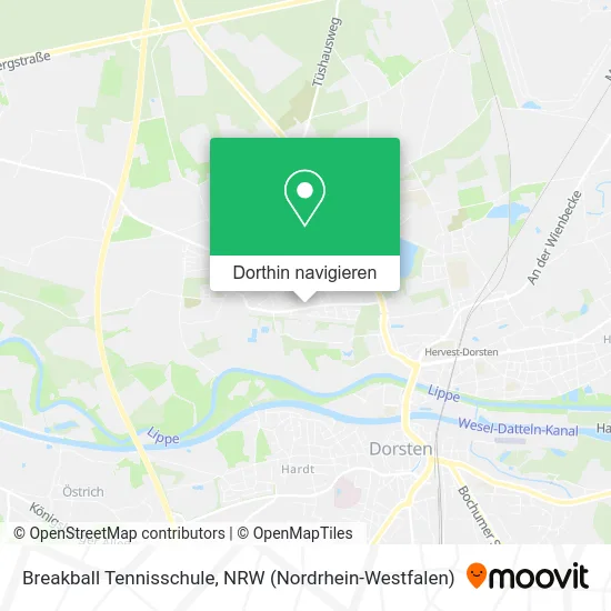 Breakball Tennisschule Karte