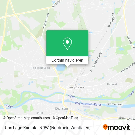 Uns Lage Kontakt Karte