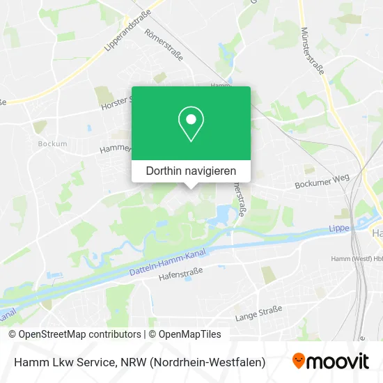 Hamm Lkw Service Karte