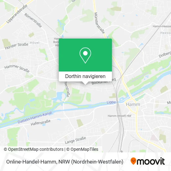 Online-Handel-Hamm Karte