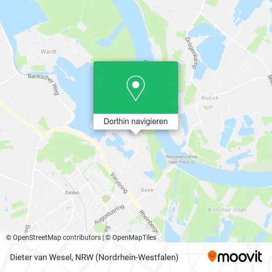 Dieter van Wesel Karte