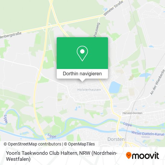 Yoon's Taekwondo Club Haltern Karte