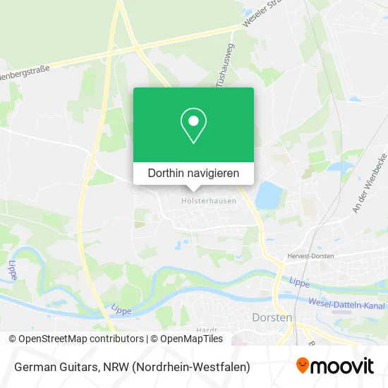 German Guitars Karte