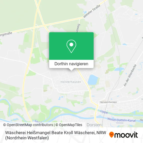 Wäscherei Heißmangel Beate Kroll Wäscherei Karte