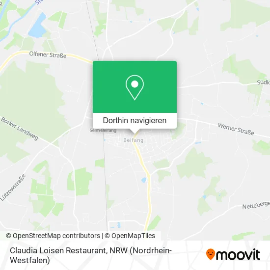 Claudia Loisen Restaurant Karte