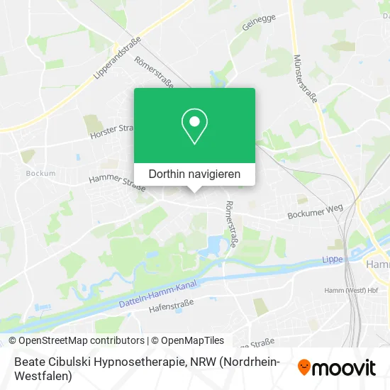 Beate Cibulski Hypnosetherapie Karte