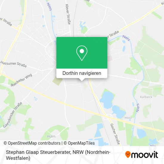 Stephan Glaap Steuerberater Karte