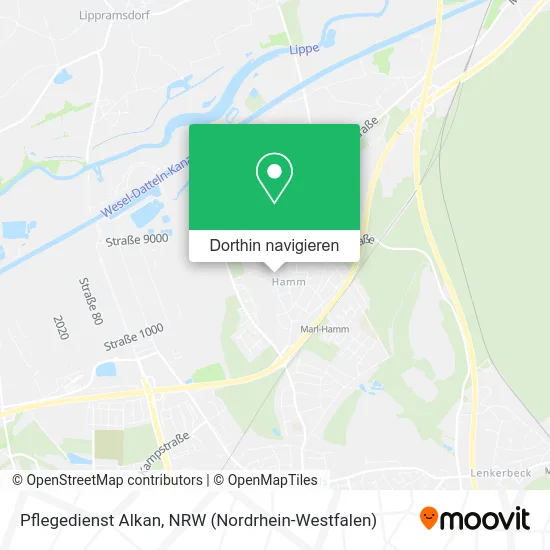 Pflegedienst Alkan Karte