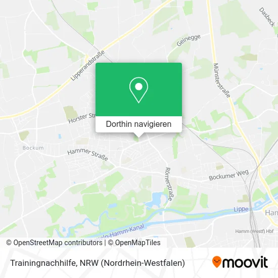 Trainingnachhilfe Karte