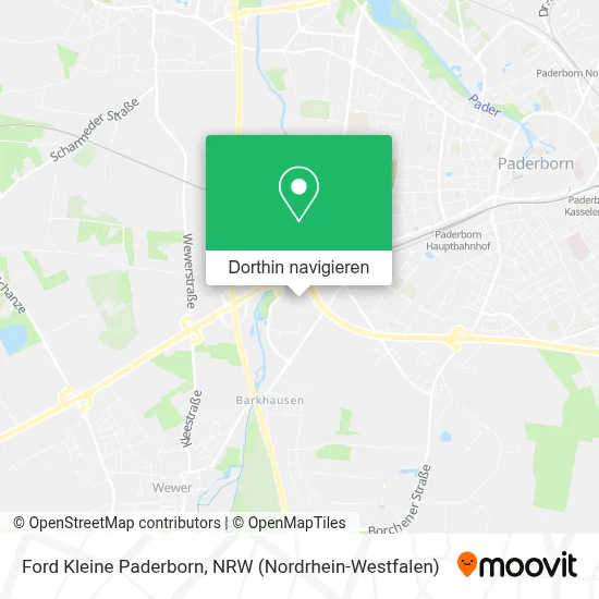 Ford Kleine Paderborn Karte