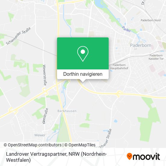 Landrover Vertragspartner Karte