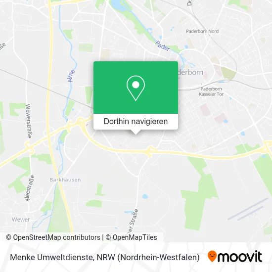 Menke Umweltdienste Karte