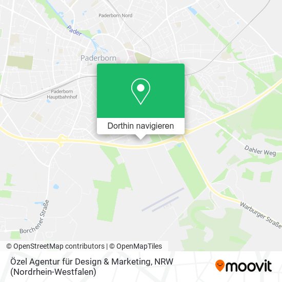 Özel Agentur für Design & Marketing Karte
