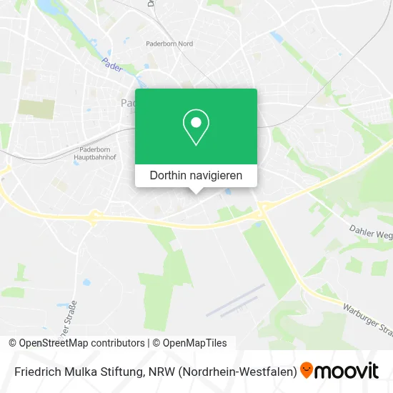 Friedrich Mulka Stiftung Karte