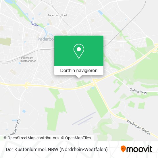 Der Küstenlümmel Karte