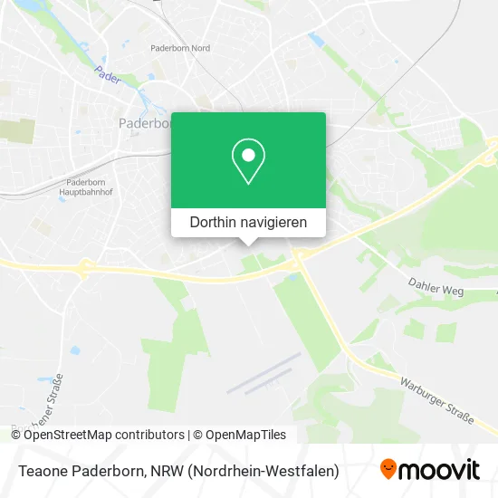 Teaone Paderborn Karte