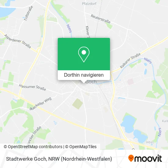 Stadtwerke Goch Karte