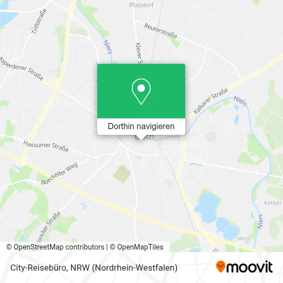 City-Reisebüro Karte