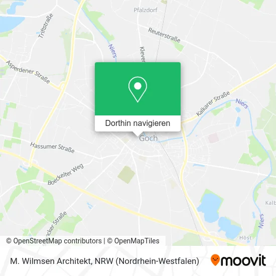 M. Wilmsen Architekt Karte
