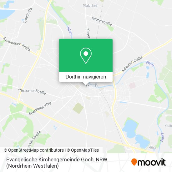 Evangelische Kirchengemeinde Goch Karte