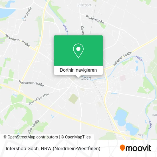 Intershop Goch Karte