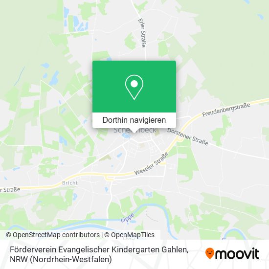 Förderverein Evangelischer Kindergarten Gahlen Karte