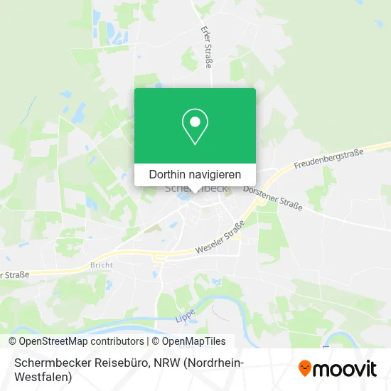 Schermbecker Reisebüro Karte