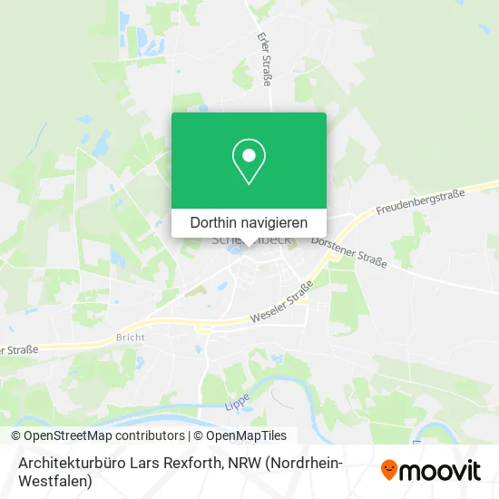 Architekturbüro Lars Rexforth Karte