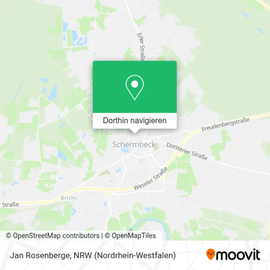 Jan Rosenberge Karte