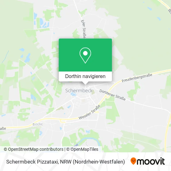 Schermbeck Pizzataxi Karte