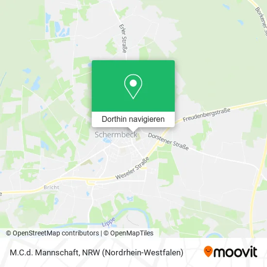 M.C.d. Mannschaft Karte