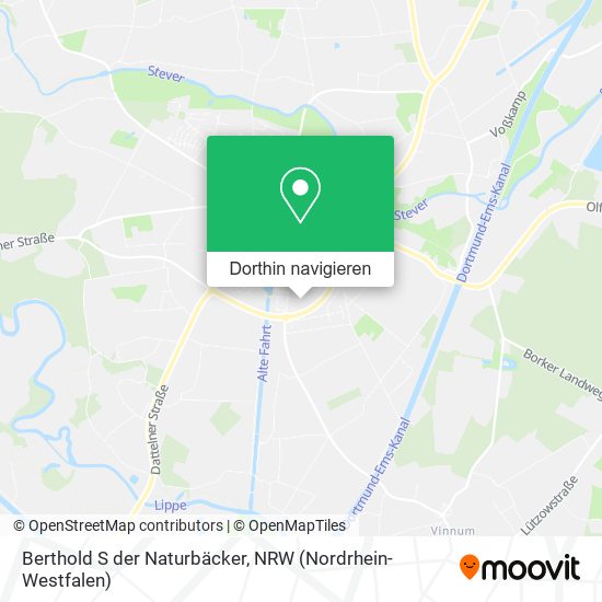 Berthold S der Naturbäcker Karte