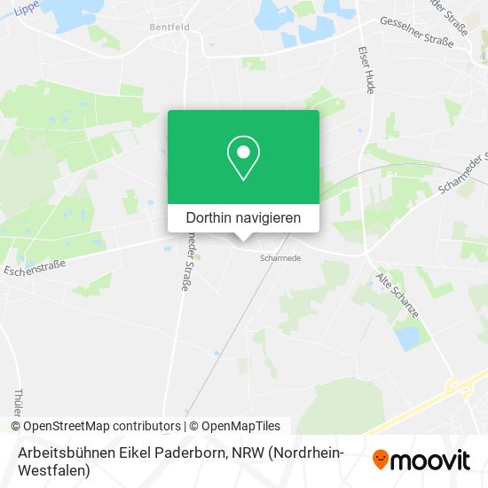 Arbeitsbühnen Eikel Paderborn Karte