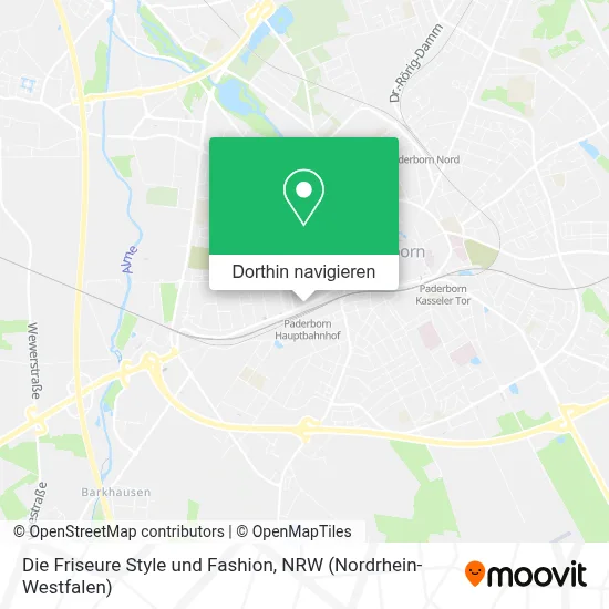 Die Friseure Style und Fashion Karte