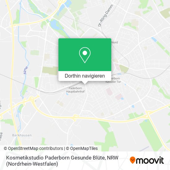 Kosmetikstudio Paderborn Gesunde Blüte Karte