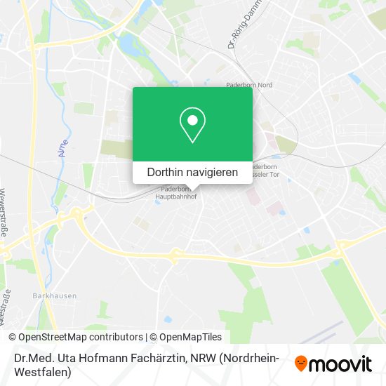Dr.Med. Uta Hofmann Fachärztin Karte