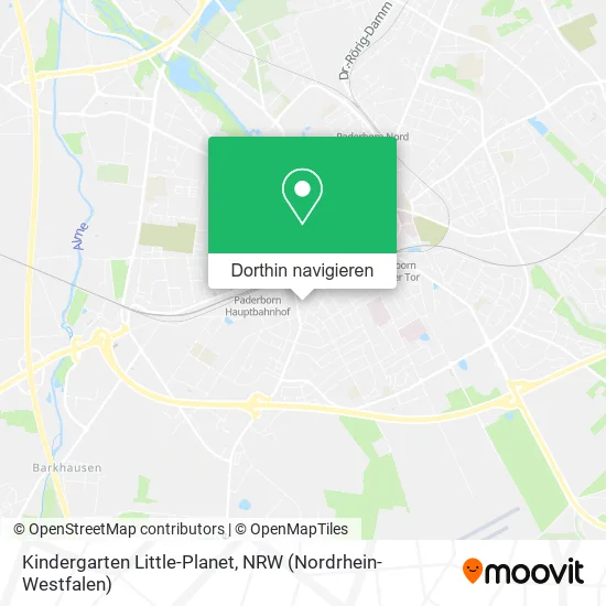 Kindergarten Little-Planet Karte