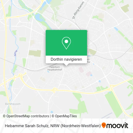 Hebamme Sarah Schulz Karte