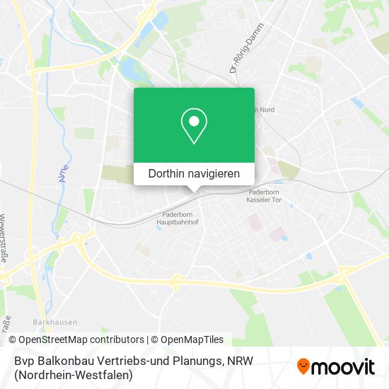 Bvp Balkonbau Vertriebs-und Planungs Karte