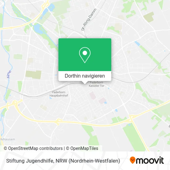 Stiftung Jugendhilfe Karte