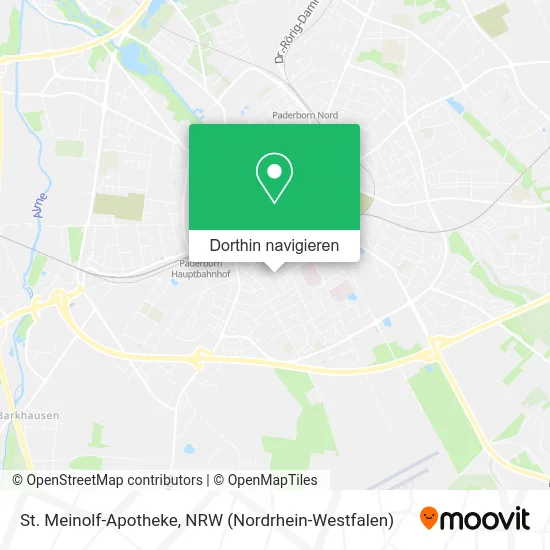 St. Meinolf-Apotheke Karte