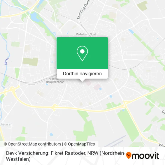 Devk Versicherung: Fikret Rastoder Karte