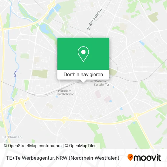 TE+Te Werbeagentur Karte