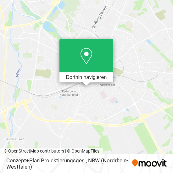 Conzept+Plan Projektierungsges. Karte